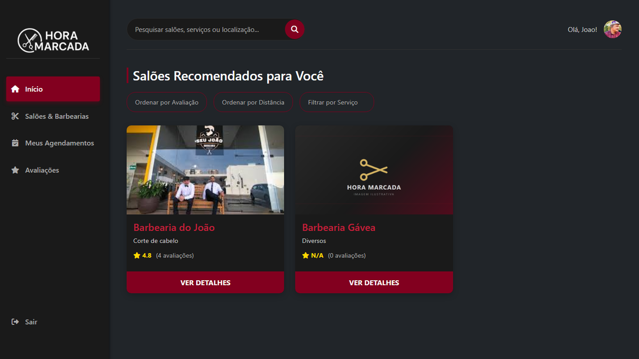 Habilitech project: Booking system for salons