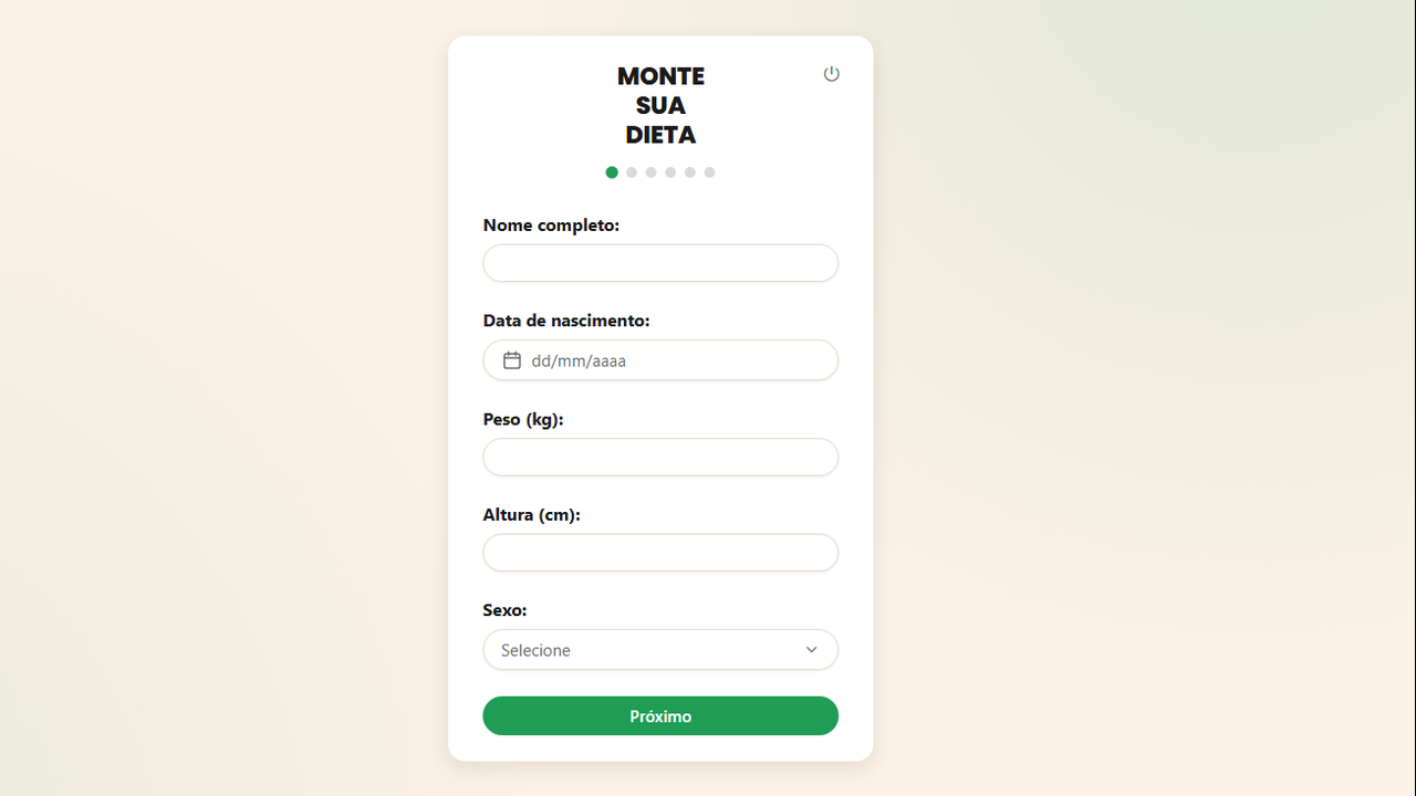 Habilitech project: Management platform for nutritionists